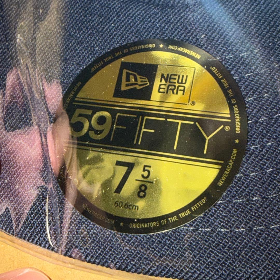 帽子 7 5/8 NEW ERA SUN FADED FITTED CAP