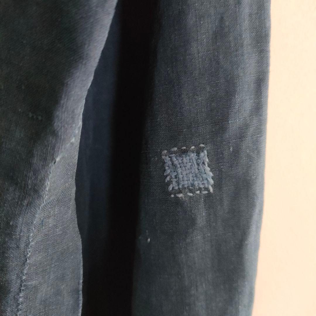 ジャケット・アウター 1900s antique biaude indigo linen smock