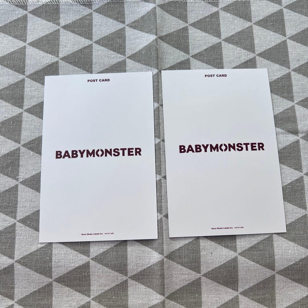 BABYMONSTER ベビモン B賞 ポストカード 2枚 会場抽選 ローラ