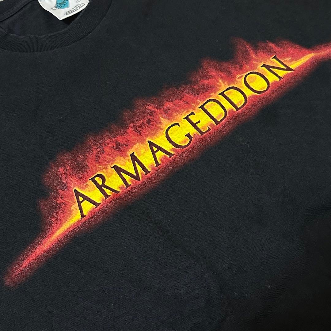 トップス ARMAGEDON DOUBLE SIDE PRINT XL