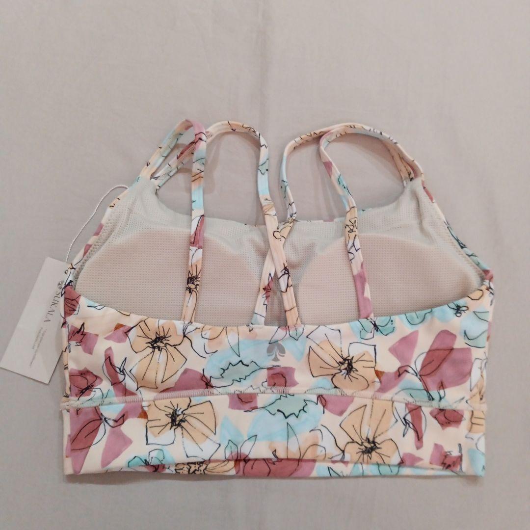 新品SUKALAスカーラフラワープリント ヨガブラＳサイズ