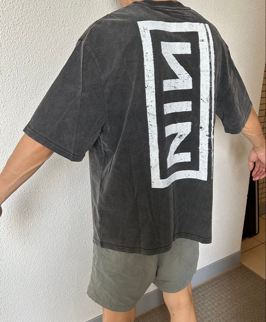 ⭐︎専用⭐︎Saint NIN ロゴ Tシャツ　ナインインチネイルズ　バンドT