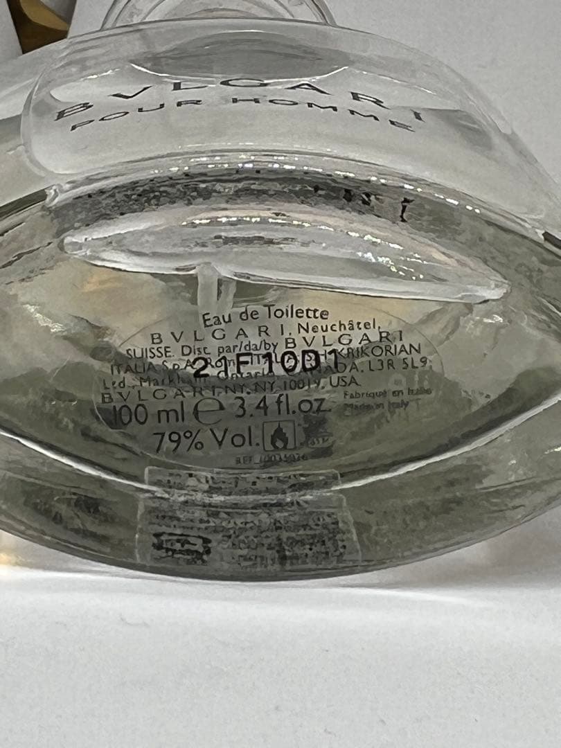 BVLGARI POUR HOMME ブルガリ プールオム オードトワレ残量8割