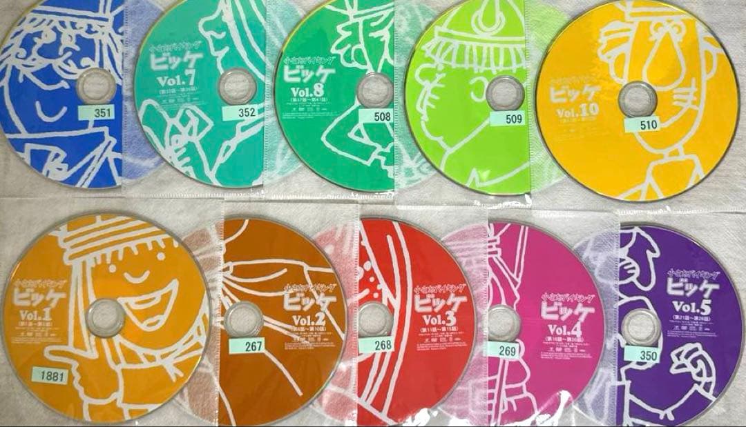 小さなバイキング ビッケ DVDセット 全10巻原作 ：ルーネル・ヨンソン