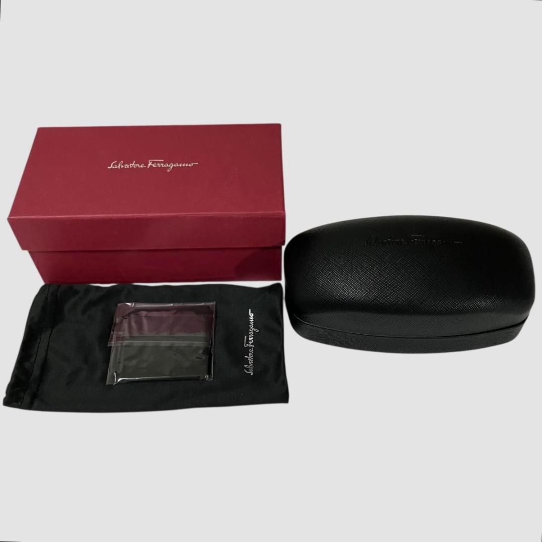 超美品　Ferragamo フェラガモ　サングラス　ガンチーニ　度なし