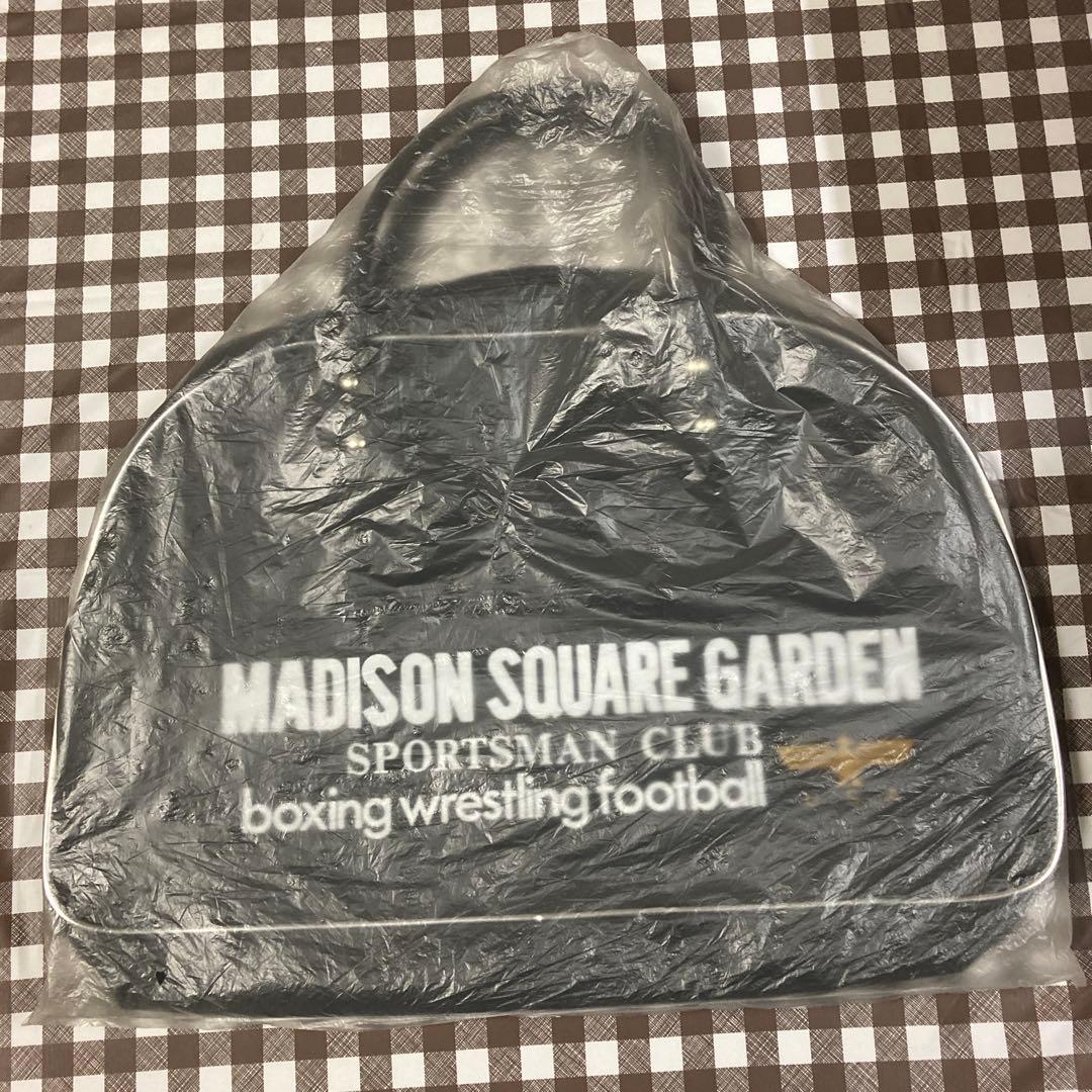 昭和レトロ　MADISON SQUARE GARDEN マジソンバッグ当時物
