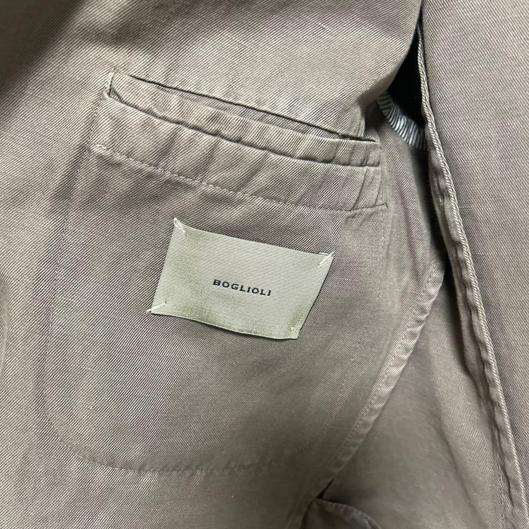 BOGLIOLI ボリオリ コットンリネン COAT テーラードジャケット48