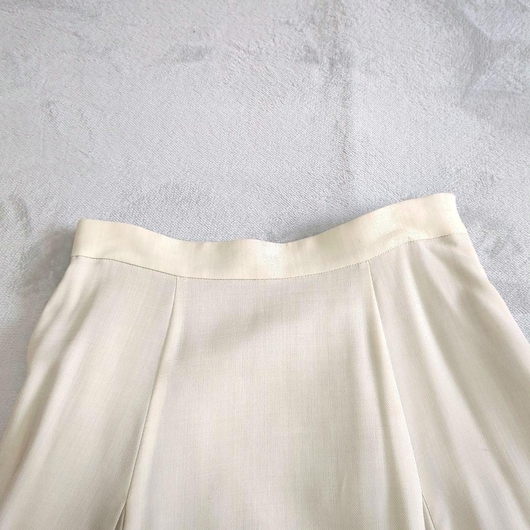 美品✨ebure マナードツイルフレアスカート マキシ丈