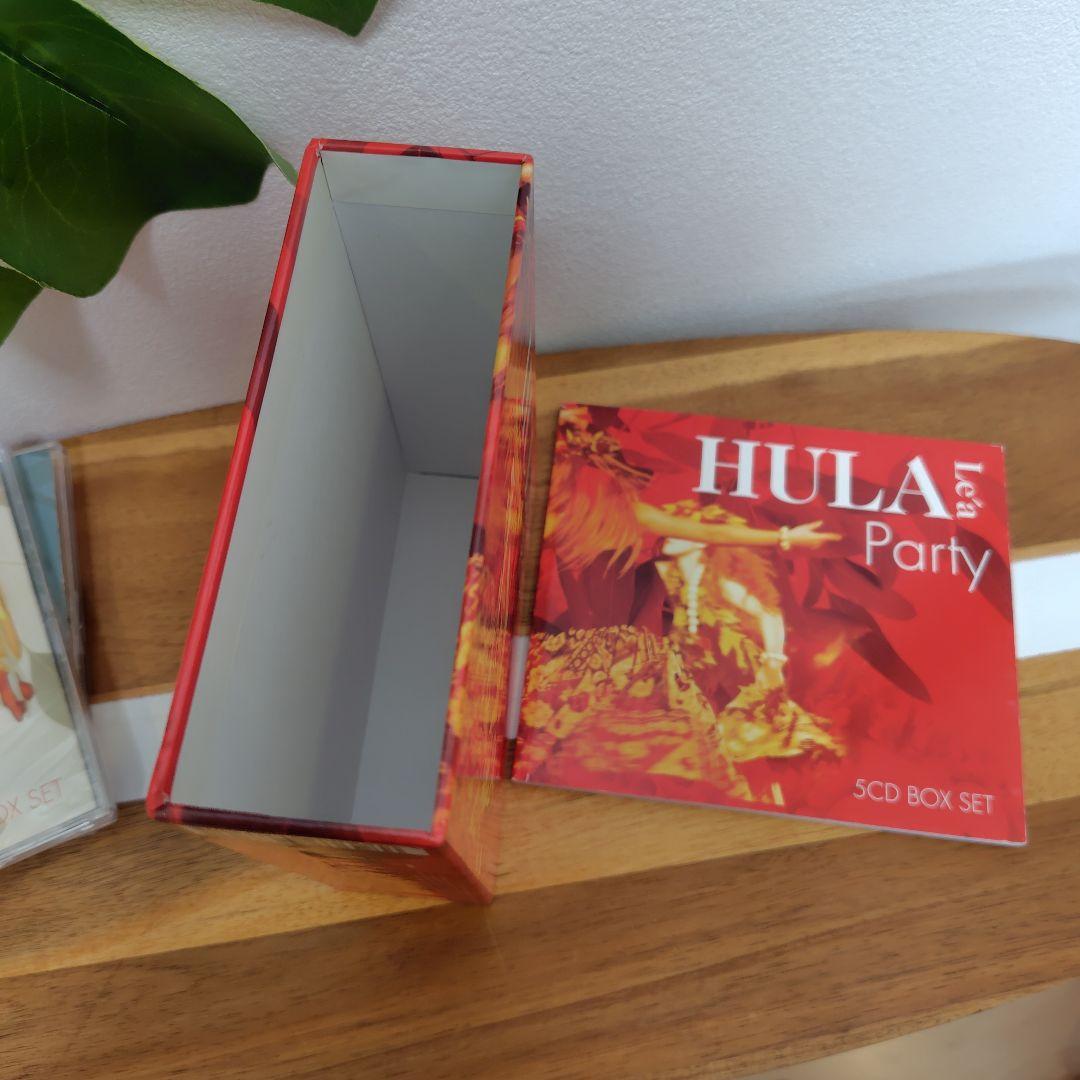 『HULA Lea Party』フラレア パーティー　CD×5枚 BOX SET