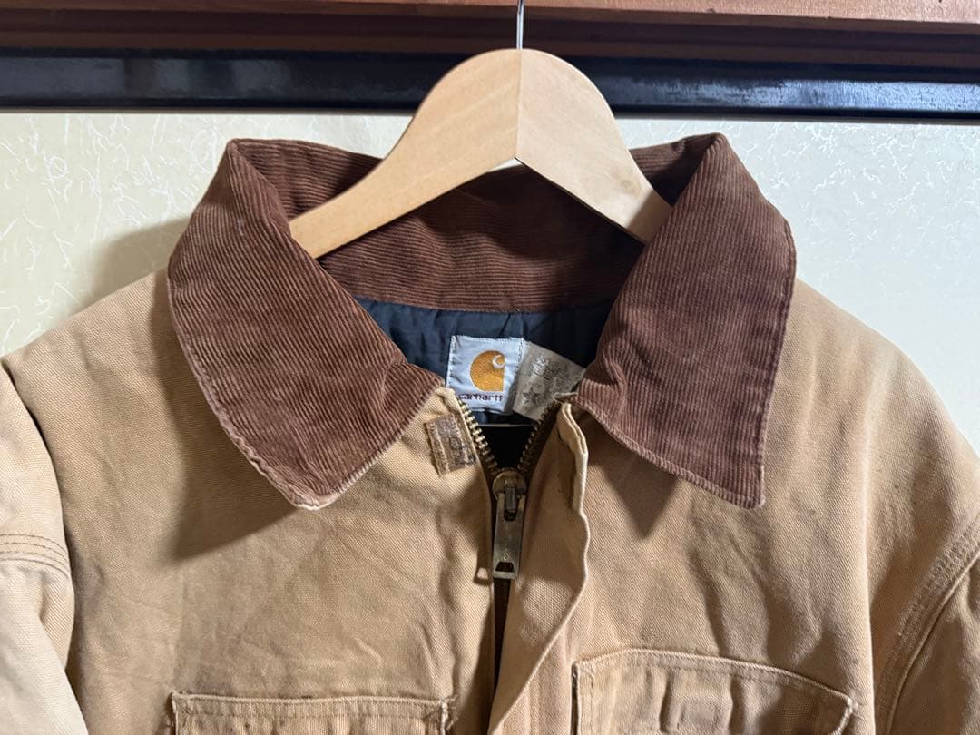 古*！様 Carhartt カーハート　トラディショナルコート古着 　ブラウン