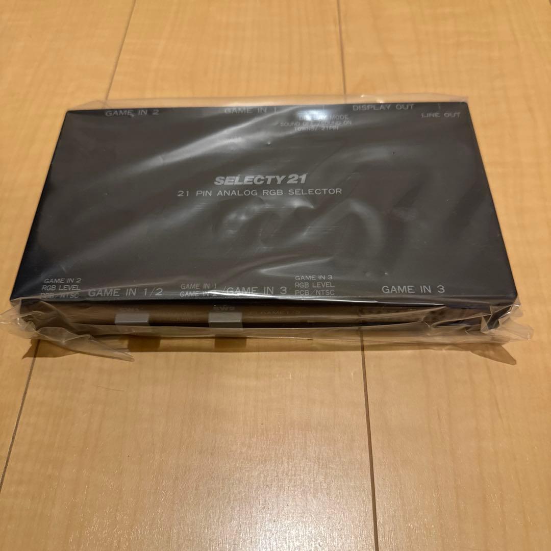 新品 SELECTY 21 マイコンソフト21 ピン アナログRGBセレクター
