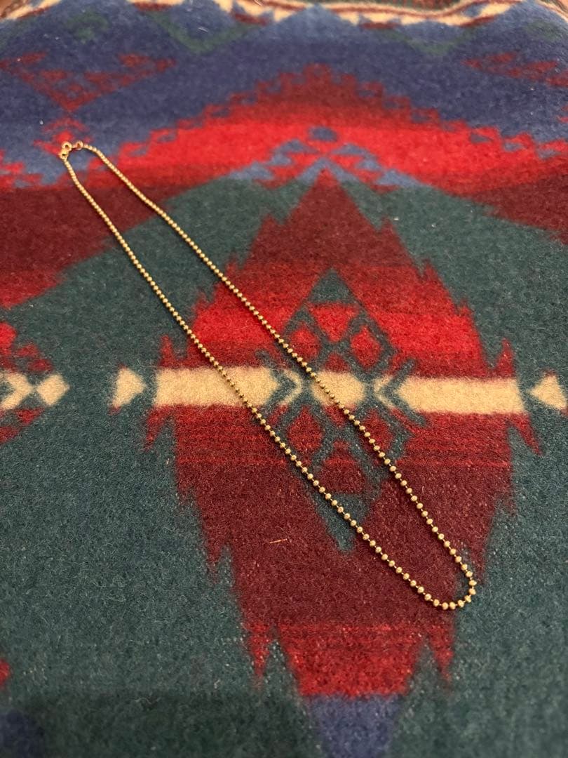 the apartment 購入14K ゴールド ネックレス ボールチェーン