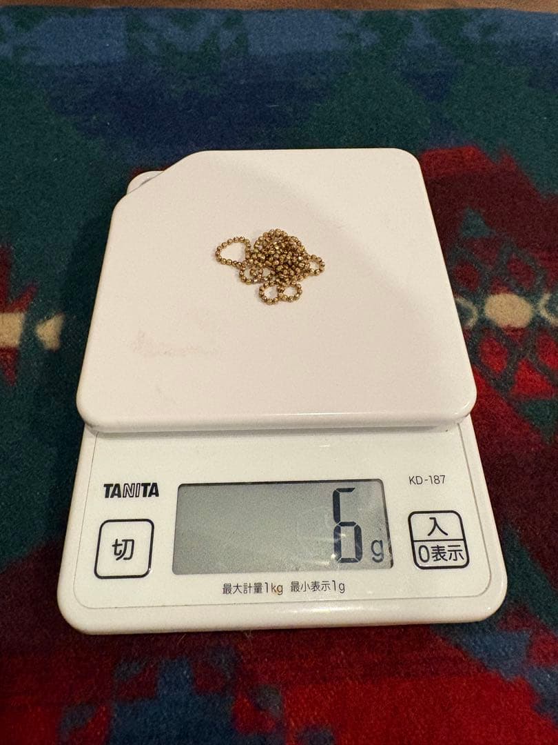 the apartment 購入14K ゴールド ネックレス ボールチェーン