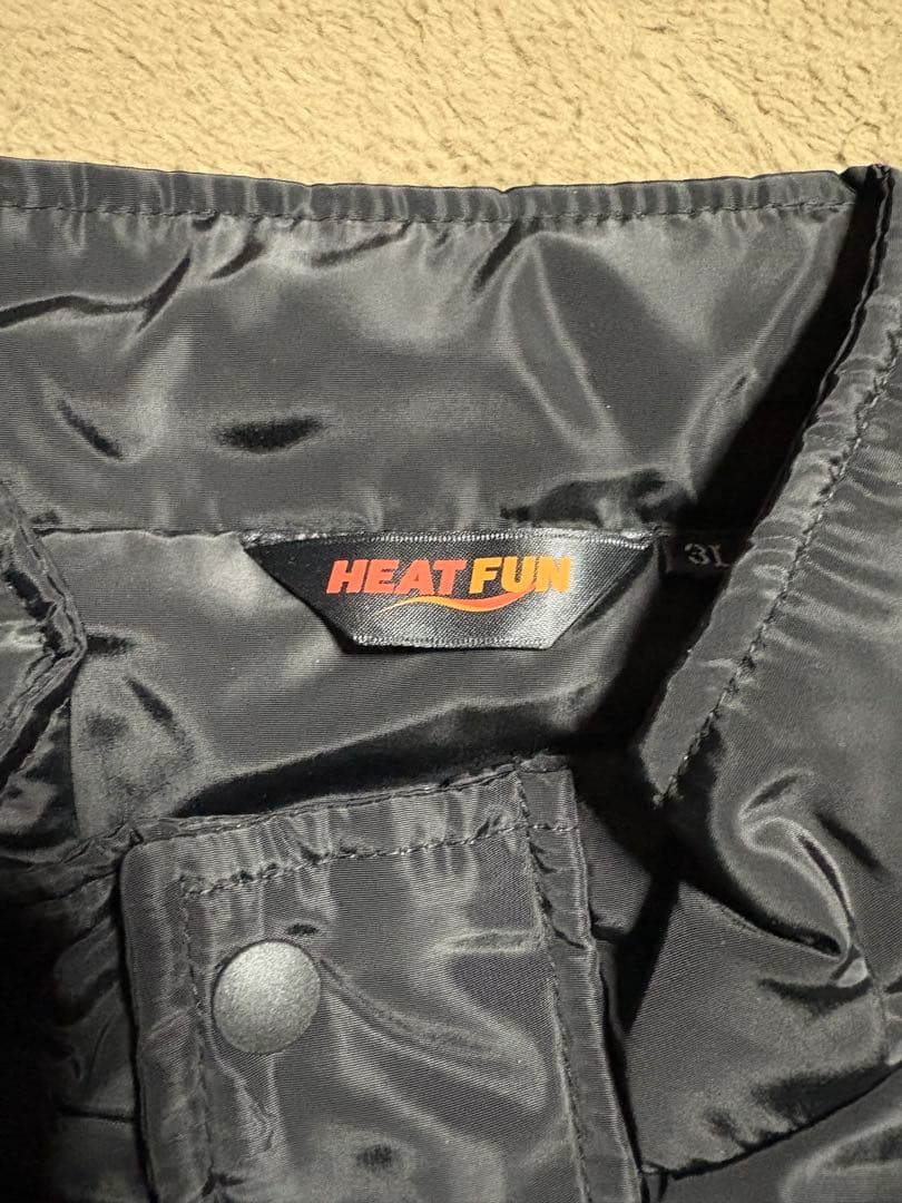 HEATFUN 電熱ユニット搭載 防寒ベスト HE10N3 3L
