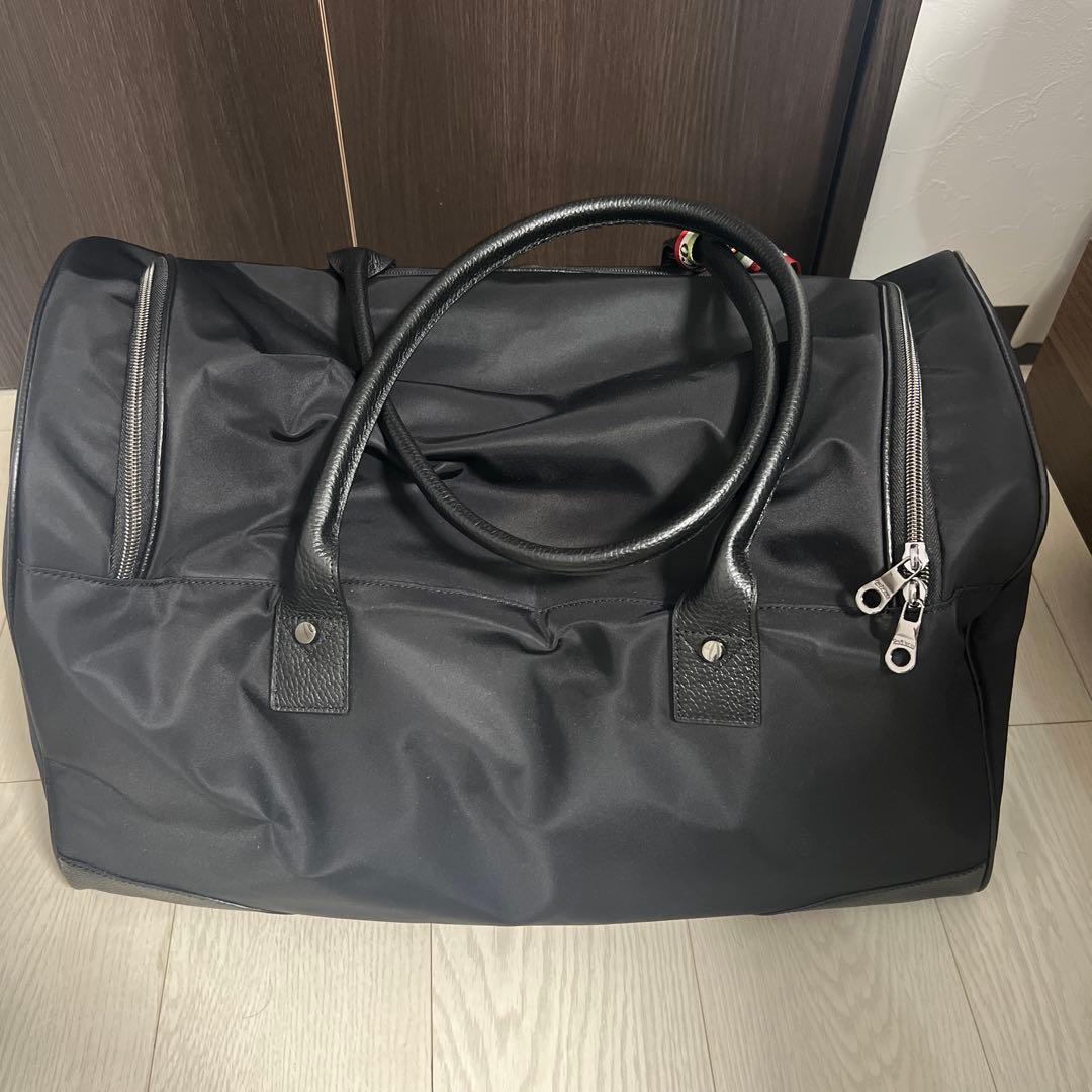 Orobianco ブラック ボストンバッグ