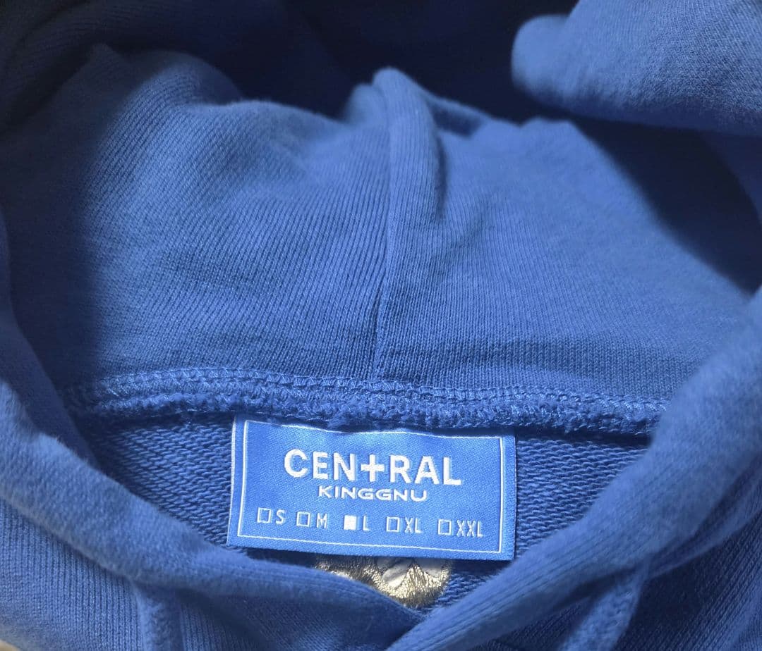 kingGnu フーディKG IS DEAD HOODIE [ブルー]
