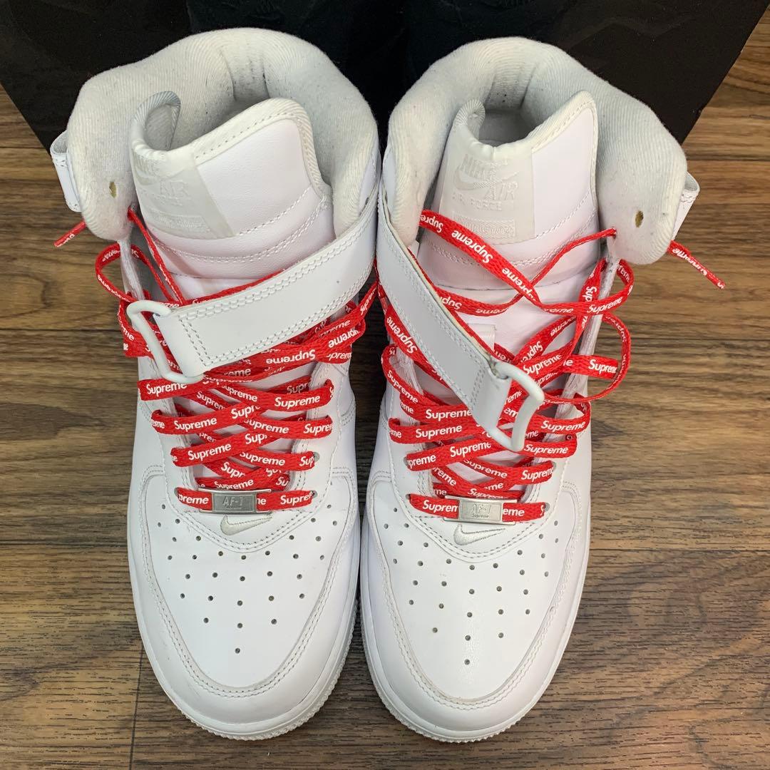 中古 Supreme × Nike Air Force 1 Mid