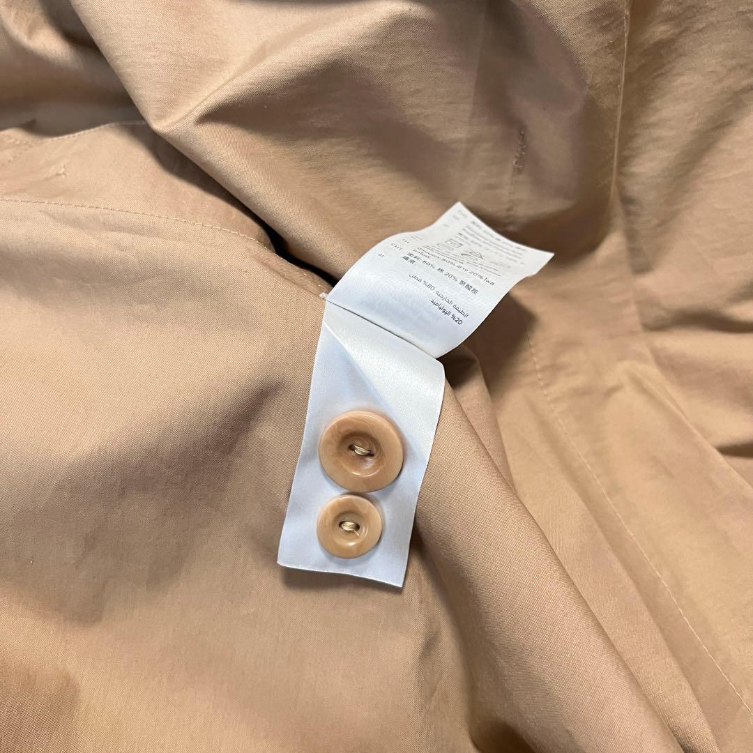 COS 美品 クロップド トレンチコート ケープ