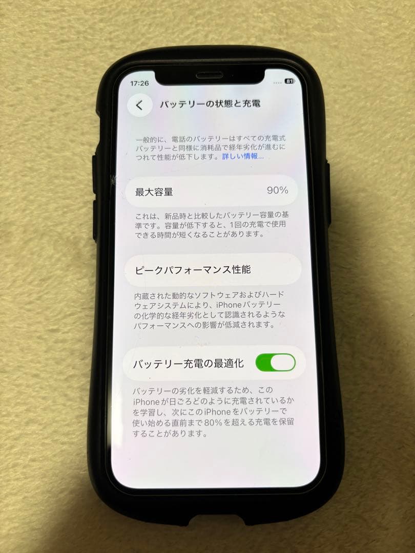 Apple iPhone 12mini 青色 本体 & 付属品 美品