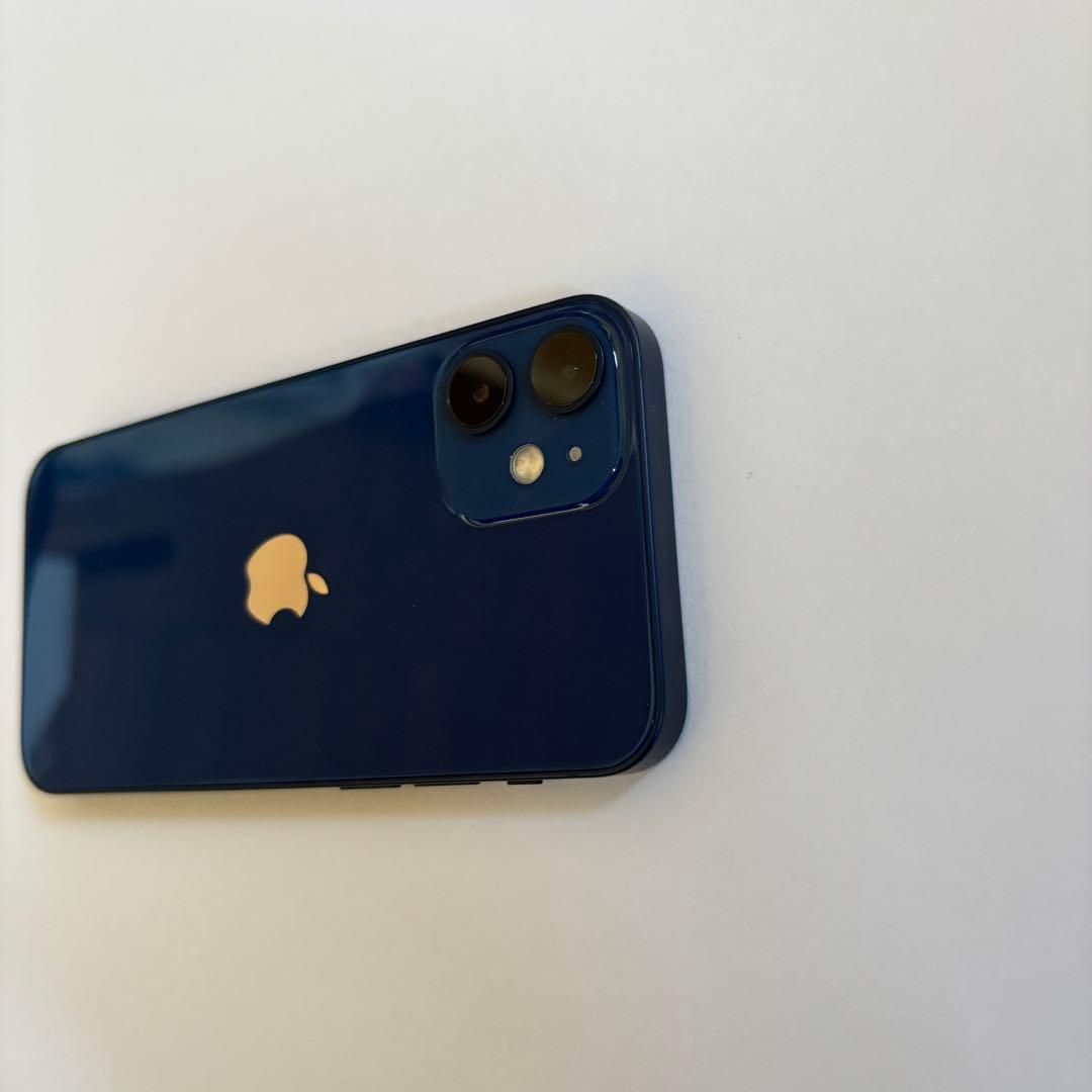 Apple iPhone 12mini 青色 本体 & 付属品 美品