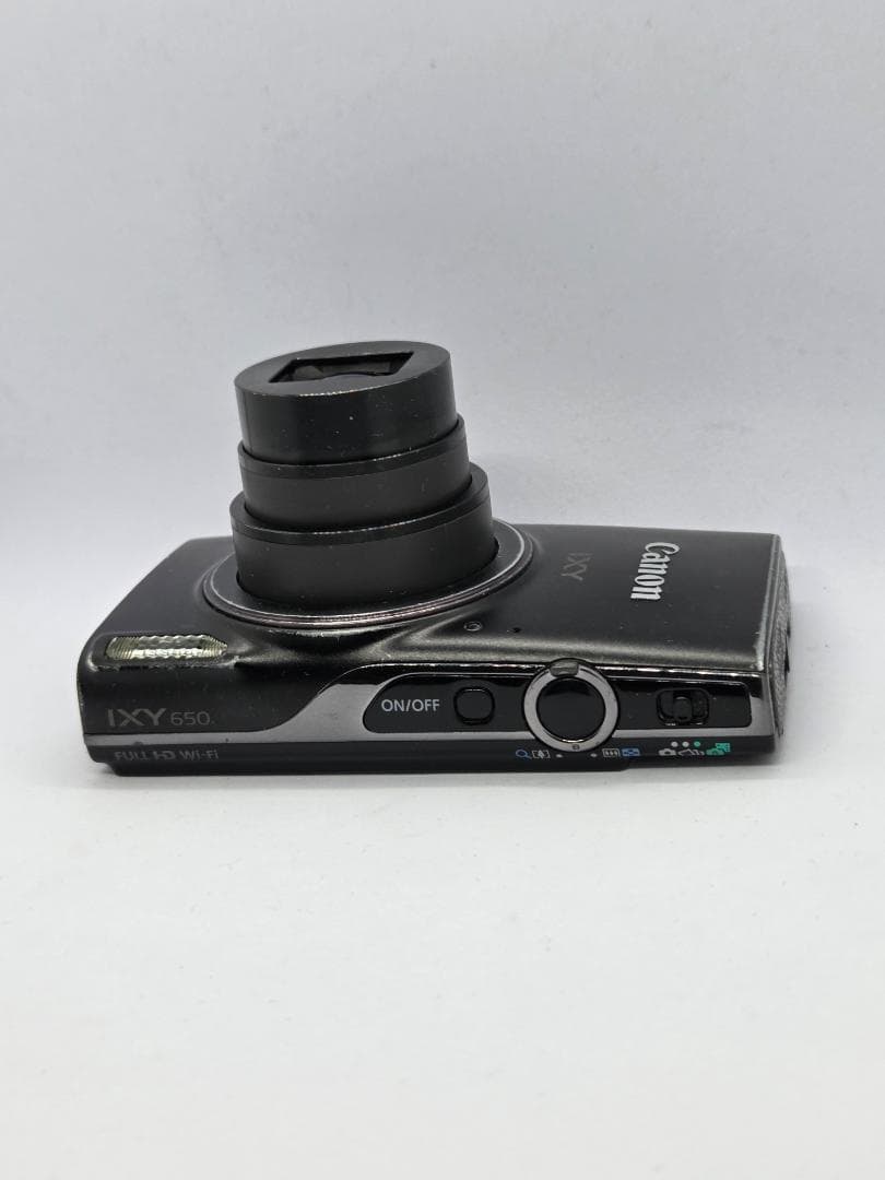 【ジャンク】キャノン Canon IXY 650 ブラック デジタルカメラ