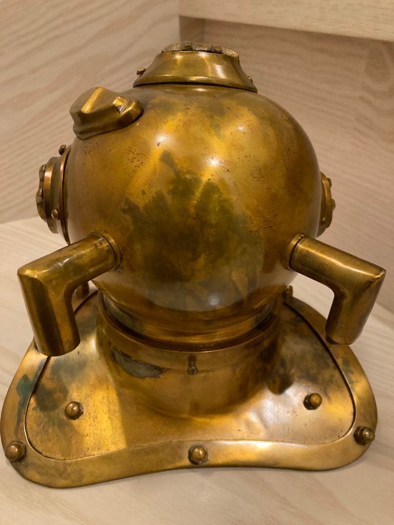 専用U.S. Navy Diving Helmet Mark IV 潜水オブジェ