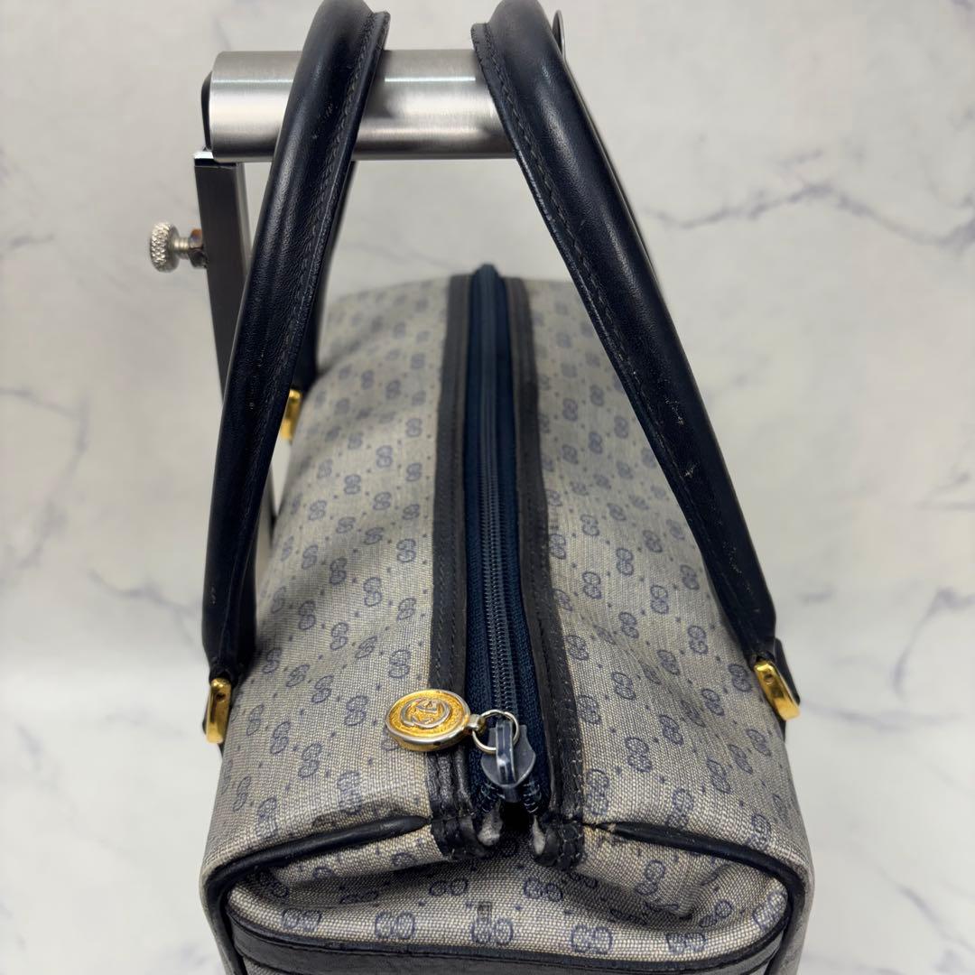 GUCCI オールドグッチ GG柄 PVCミニボストンバッグ