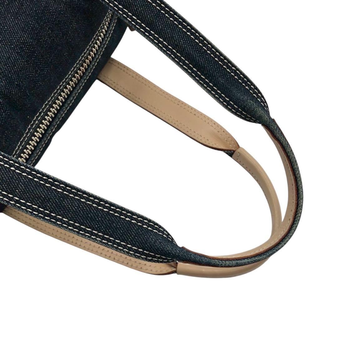 希少◎デニム◎Burberry BLUE LABEL デニム ミニボストンバック