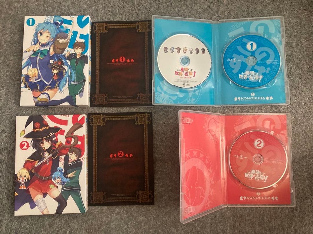 この素晴らしい世界に祝福を! 1.2期 全10巻セット＋全巻収納Box付き