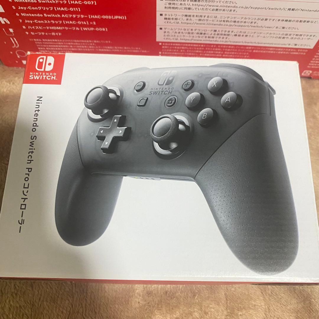 ゆ*ん様 Nintendo Switch 本体 Proコントローラー ゲームソフ