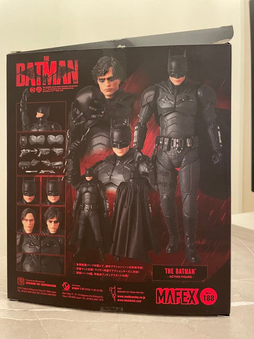 MAFEX THE BATMAN No.188 バットマン　フィギュア