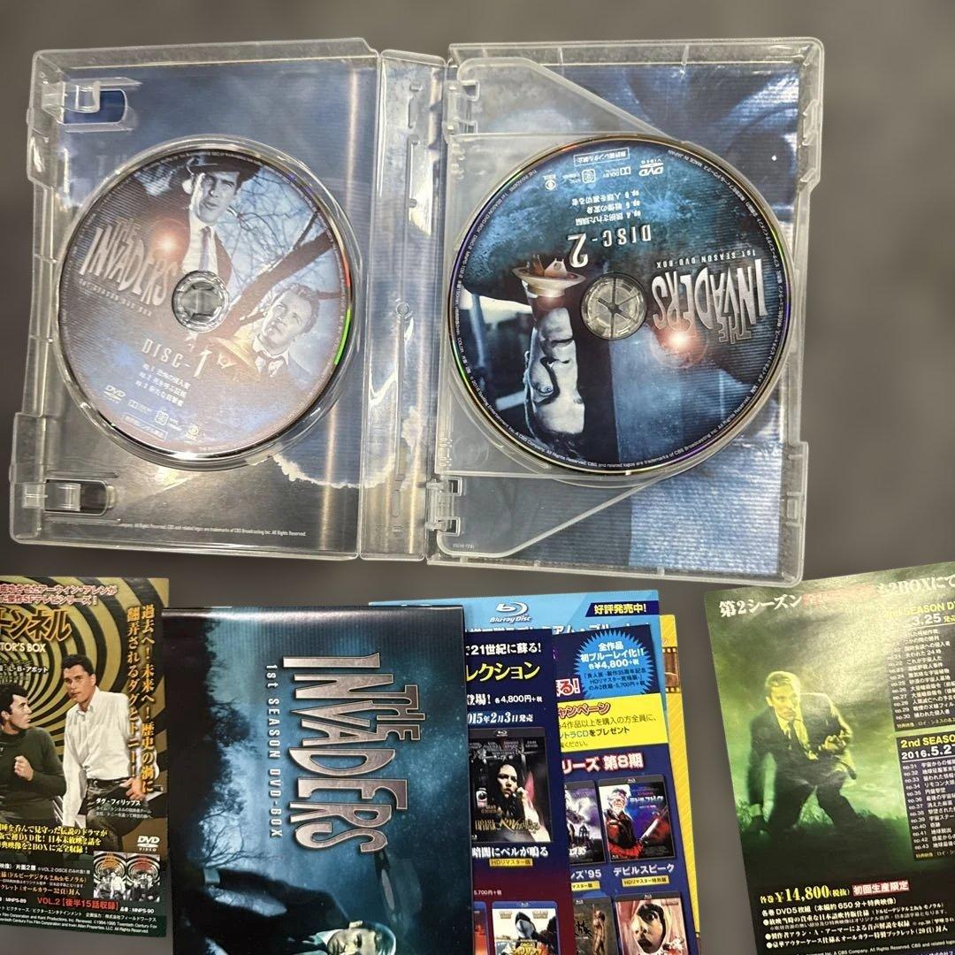 t*i様 インベーダー1st Season DVD-BOX (DVD)美品動作未