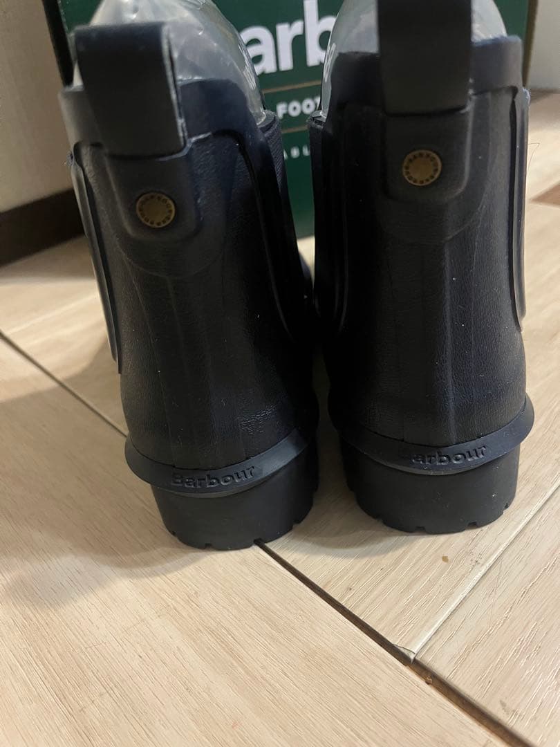 【新品】Barbour Wilton サイドゴアレインブーツ　arii商品