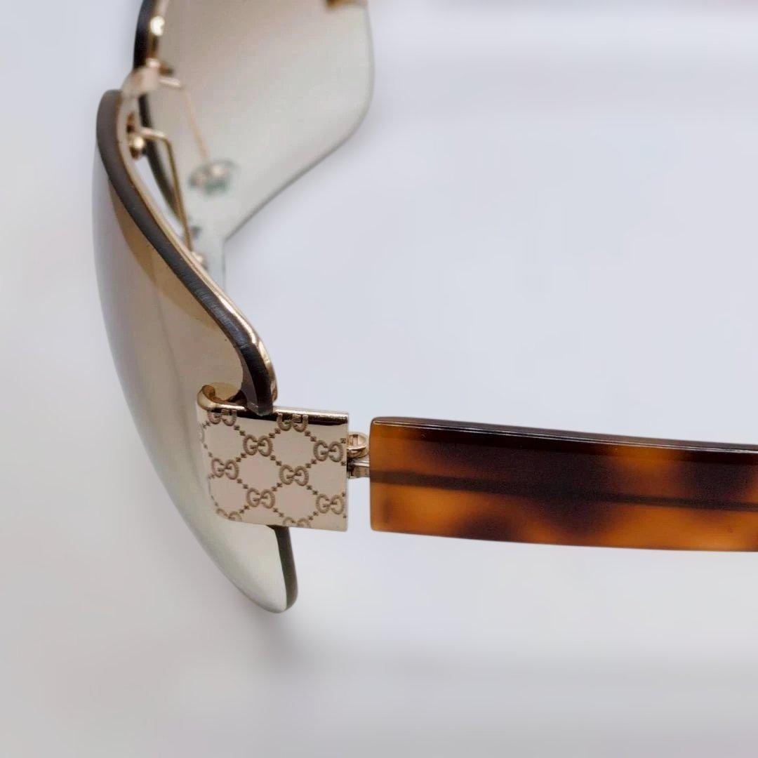 GUCCI グッチ サングラス GG総柄金具 ハーフリム　アイウェア　y2k