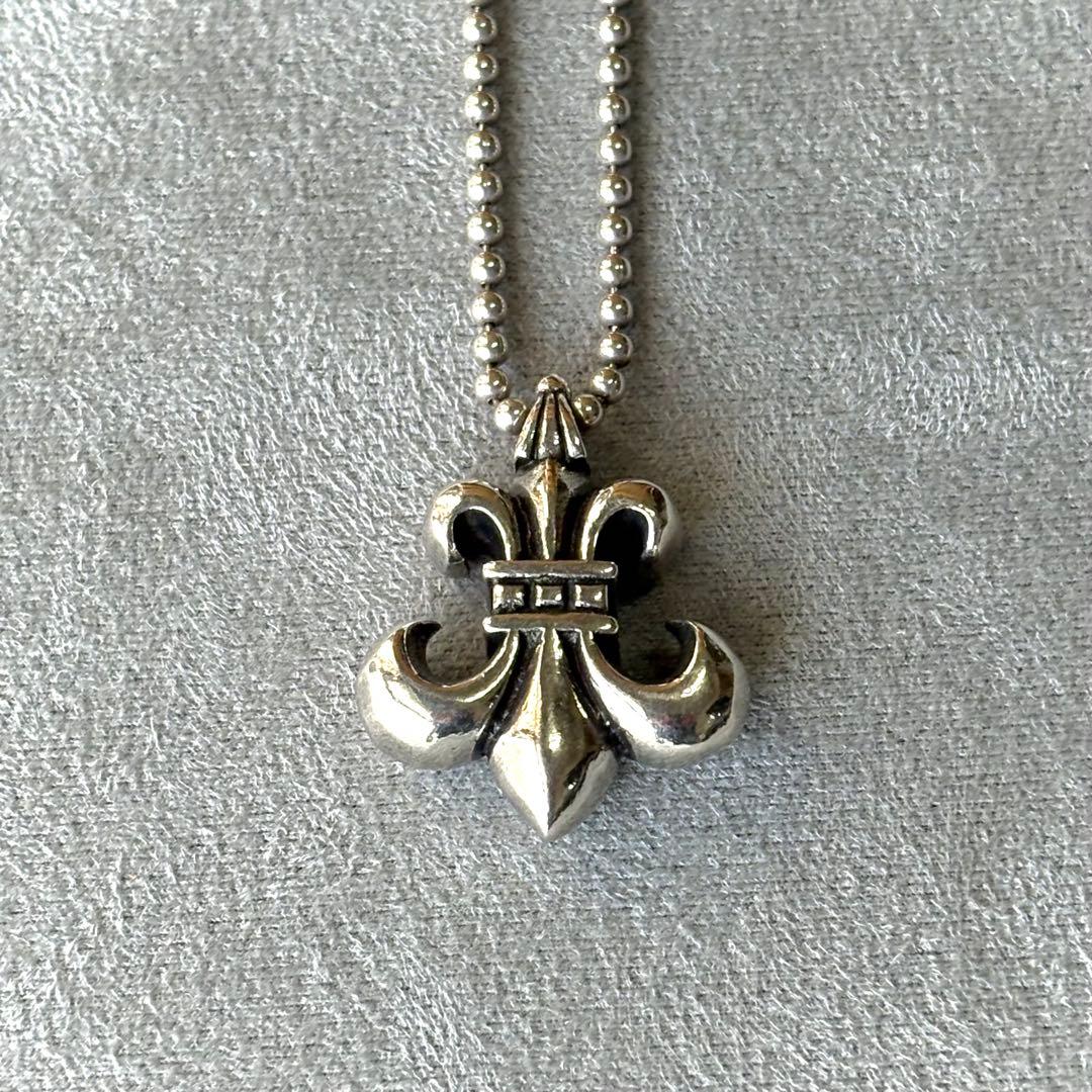 フルールドリス necklace ball chain silver925刻印