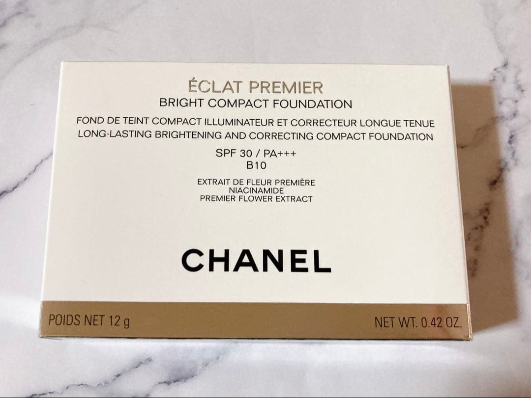 【新製品】CHANELエクラプルミエコンパクトB10