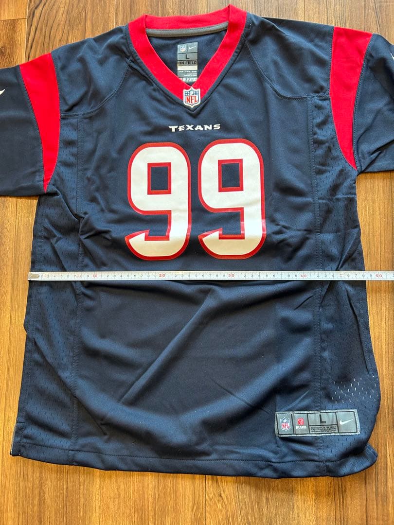 【新品】NFLゲームシャツNIKE製 \"J. J.\" Watt Youth-L