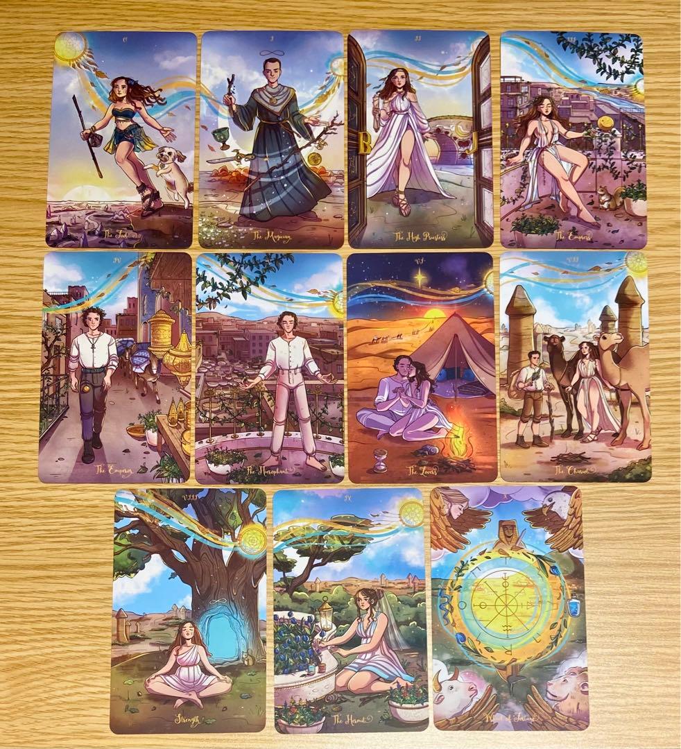 [正規品・入手困難]The NomadSoulWarrior Tarotタロット