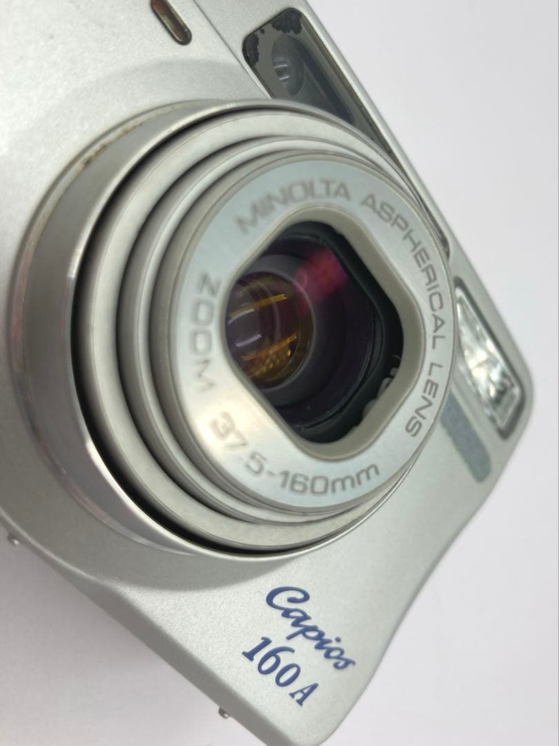 【完動品】MINOLTA Capios 160A ・フィルムカメラ・動作確認済み