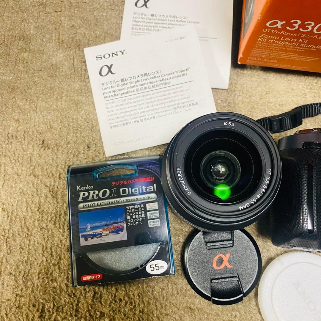 SONY α330 デジタル一眼レフカメラ