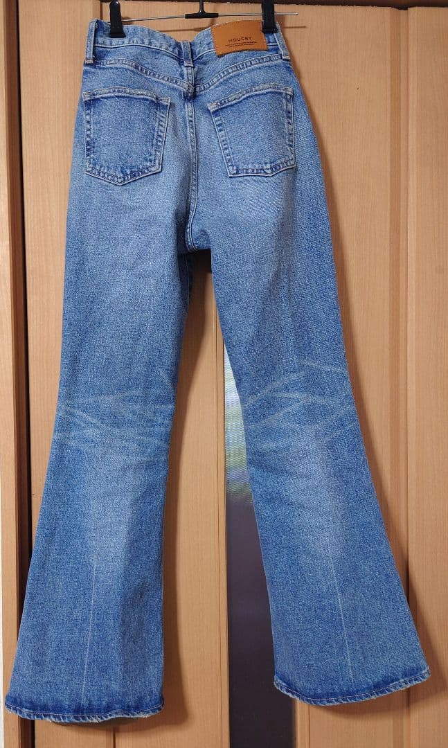 t MOUSSY MVS FLARE フレアデニム 24インチ