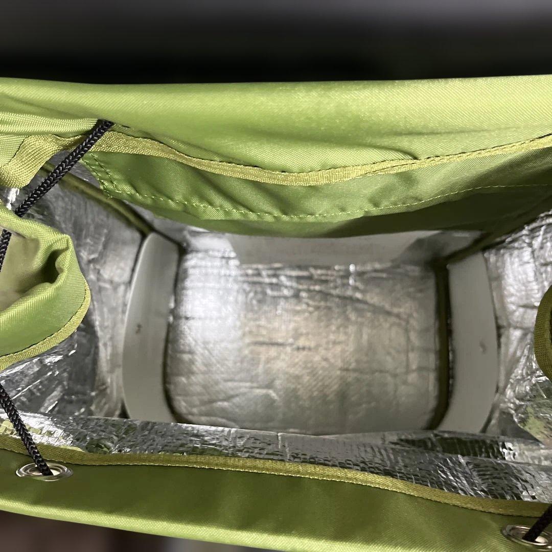 Carrylight 折りたたみキャリーカート グリーン・花柄　象印ウィズワン