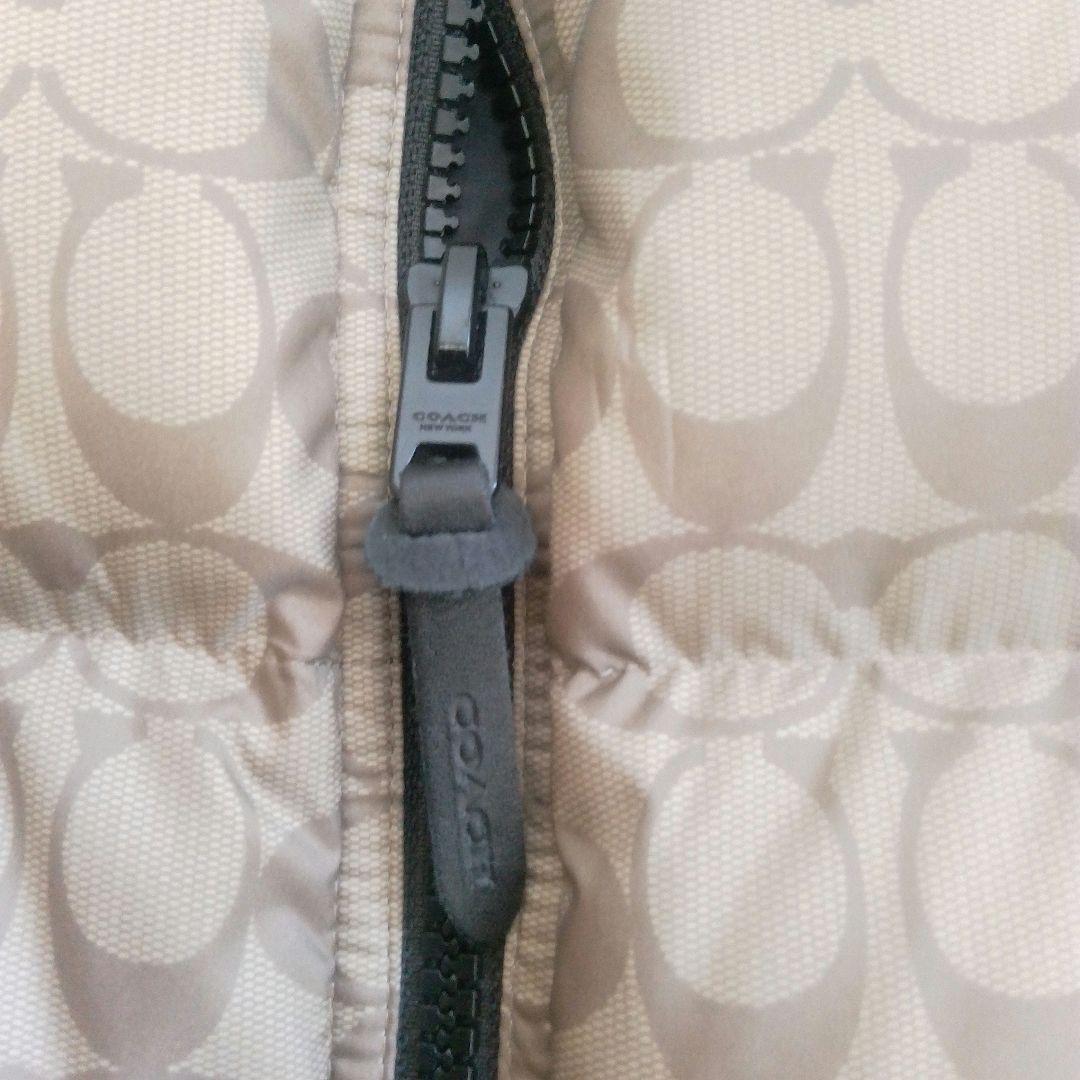 【中古品】COACH ダウンベスト Lサイズ