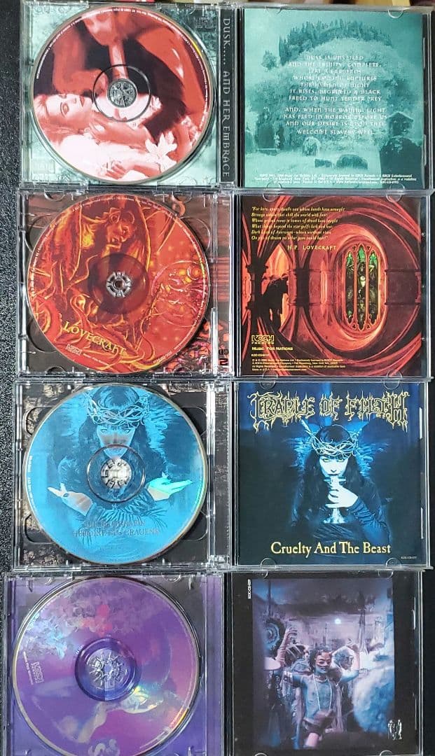 洋楽 Cradle of Filth / Limited Edition 4cd