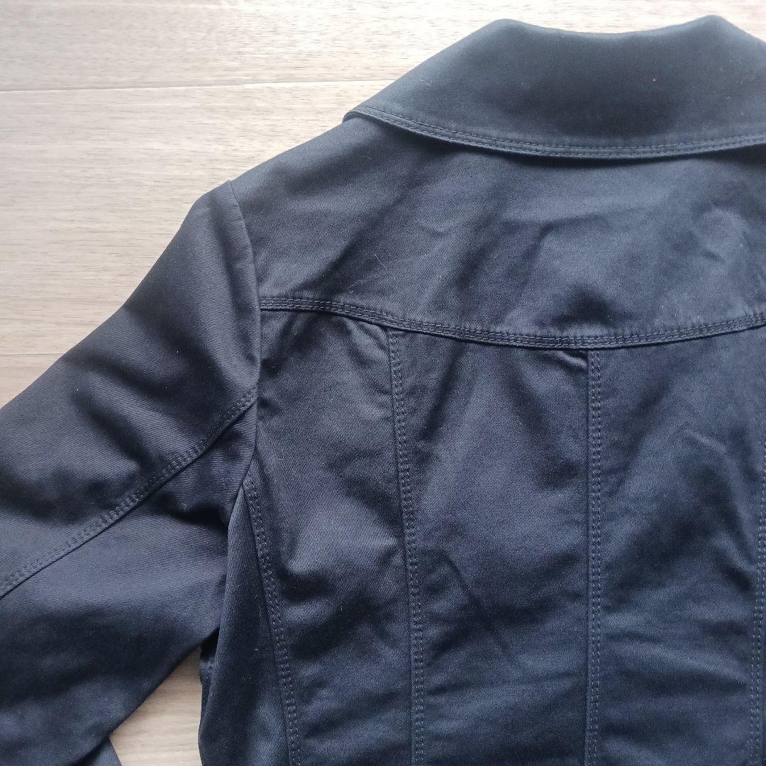 春用 　BURBERRY LONDON　ジャケット　短丈　黒　48号　XXL