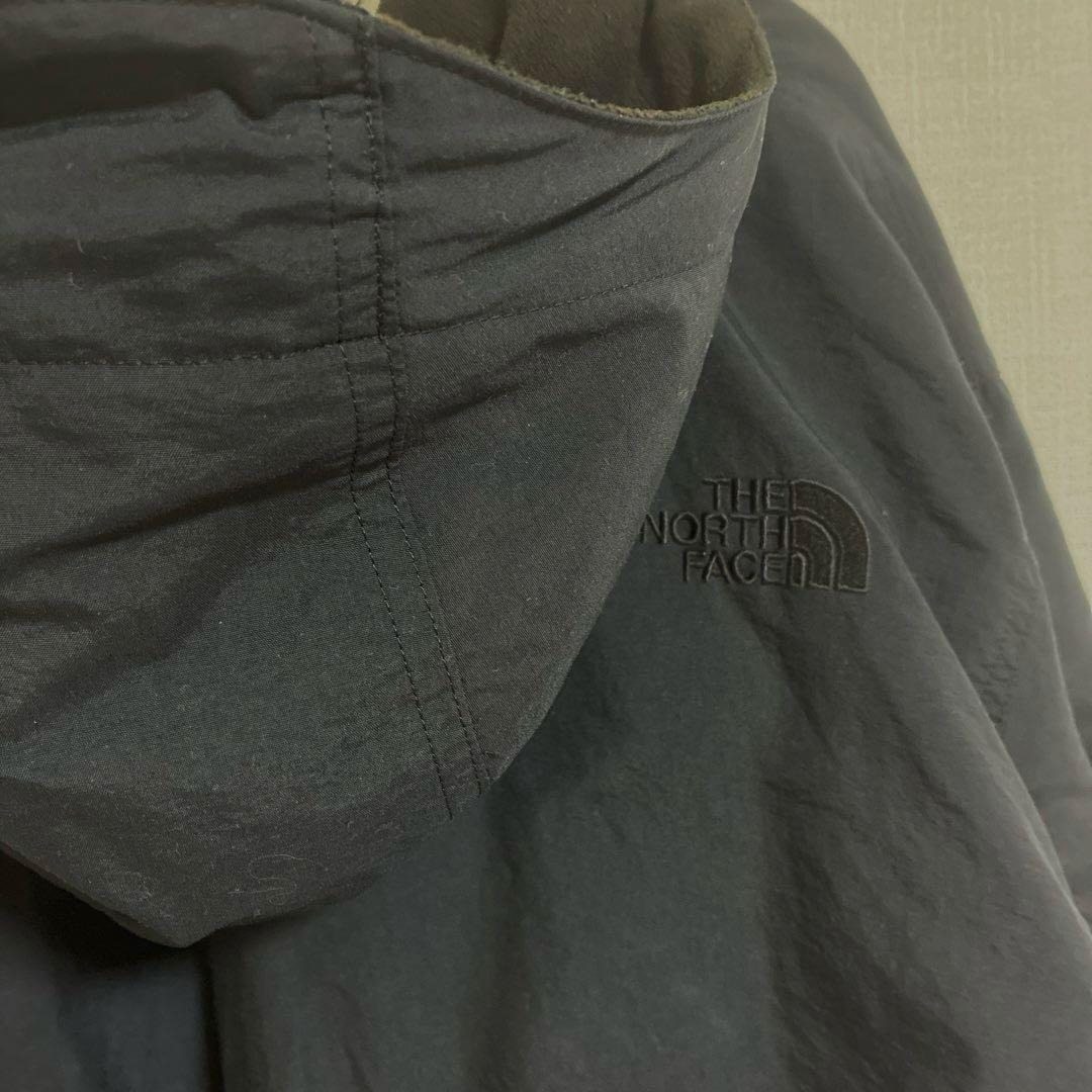 THE NORTH FACE ブラックコンパクトジャケット/マウンテンパーカー