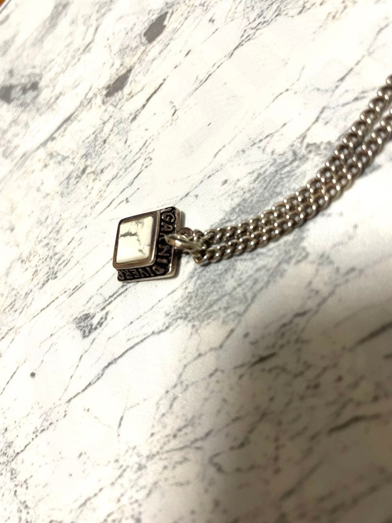 GARNI ネックレス　シルバー　ストーン