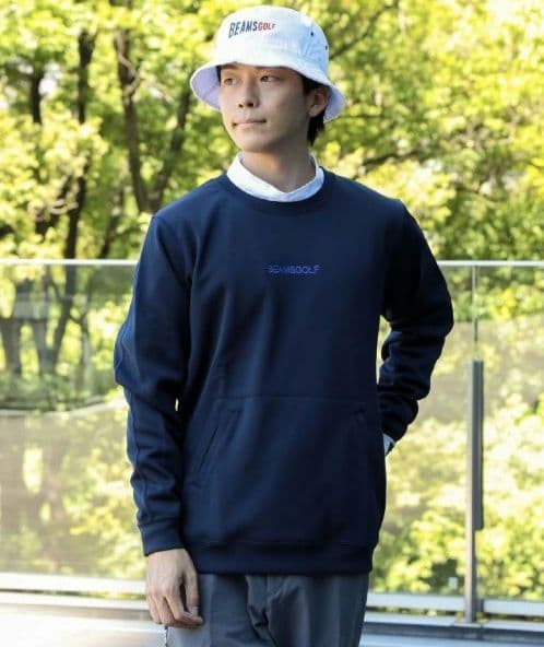 17. BEAMS GOLF バーチカルニット プルオーバー