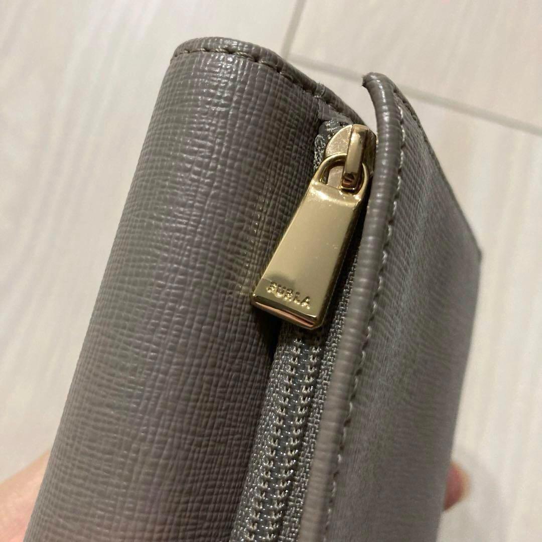 FURLA フルラ 折りたたみ財布 レディース ベージュ 折りたたみ お財布