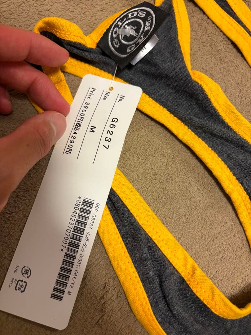 GOLD'S GYM タンクトップ【M】・Tシャツ【XL】　セット売り